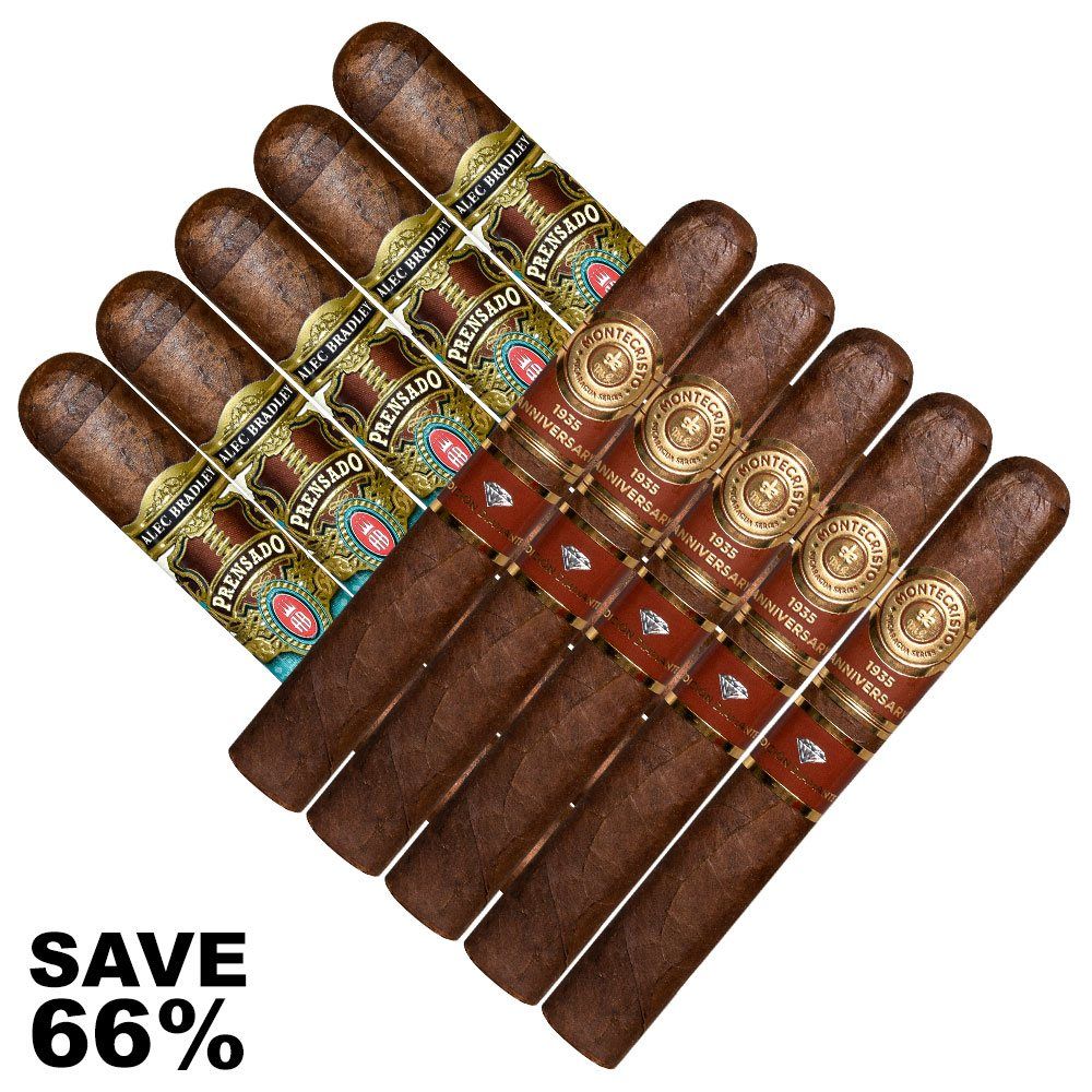 Double Stack Alec Bradley Prensado VS Monte 1935 Diamante - Pack of 10