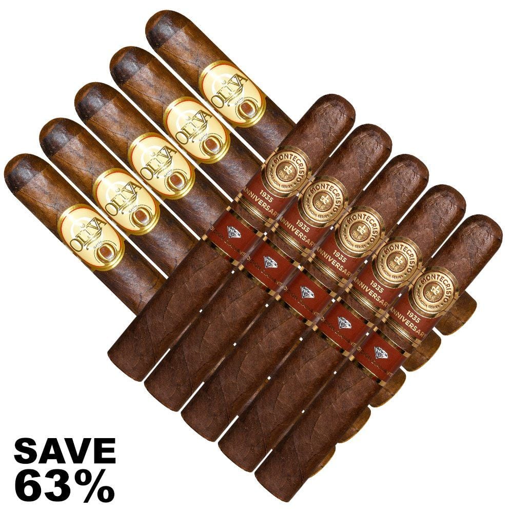 Double Stack Oliva Serie O Maduro VS Monte 1935 Diamante - Pack of 10