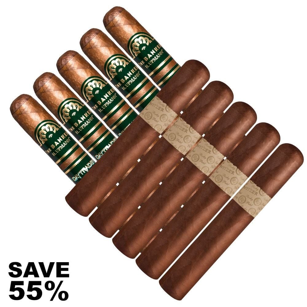 Double Stack H Upmann Banker VS Rocky Patel Edge Corojo - Pack of 10