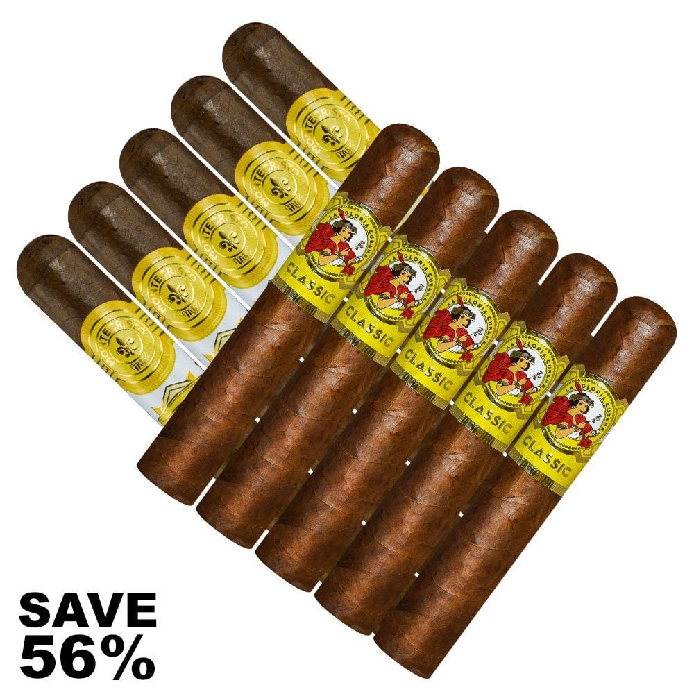 Double Stack Monte Miami Deco VS La Gloria Wavell - Pack of 10