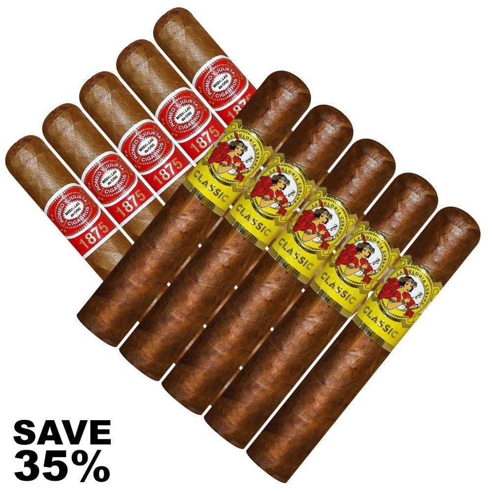 Double Stack Romeo Y Julieta 1875 Vs La Gloria - Pack of 10