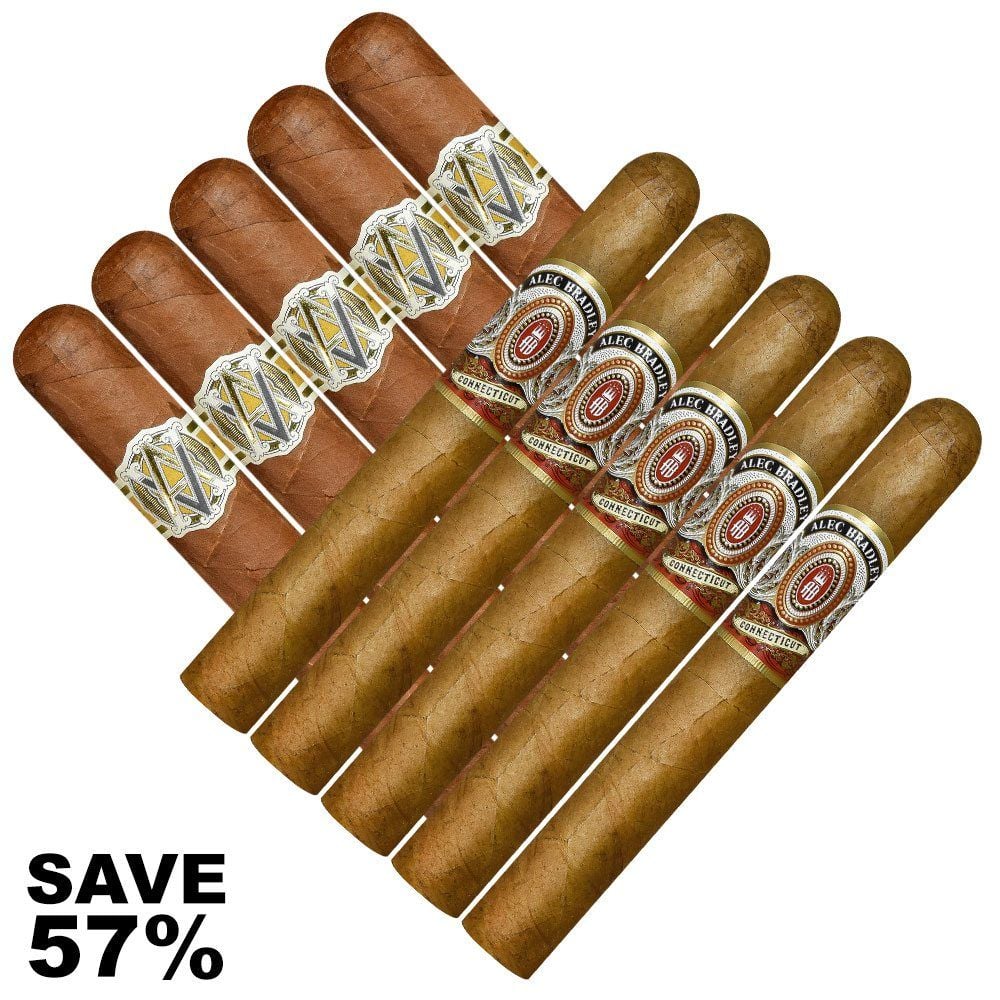 Double Stack AVO Classic VS Alec Bradley Connecticut - Pack of 10