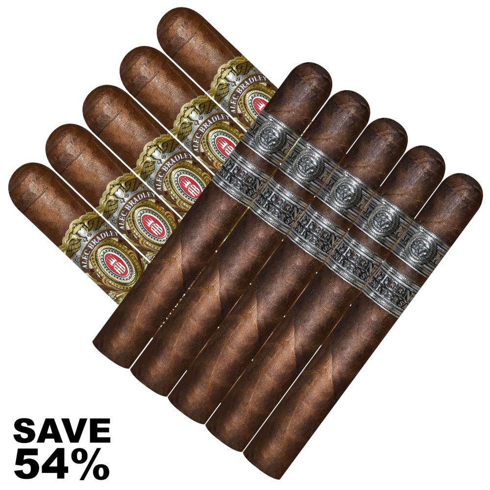 Double Stack Alec Bradley Tempus vs Rocky 15th Anniversary - Pack of 10