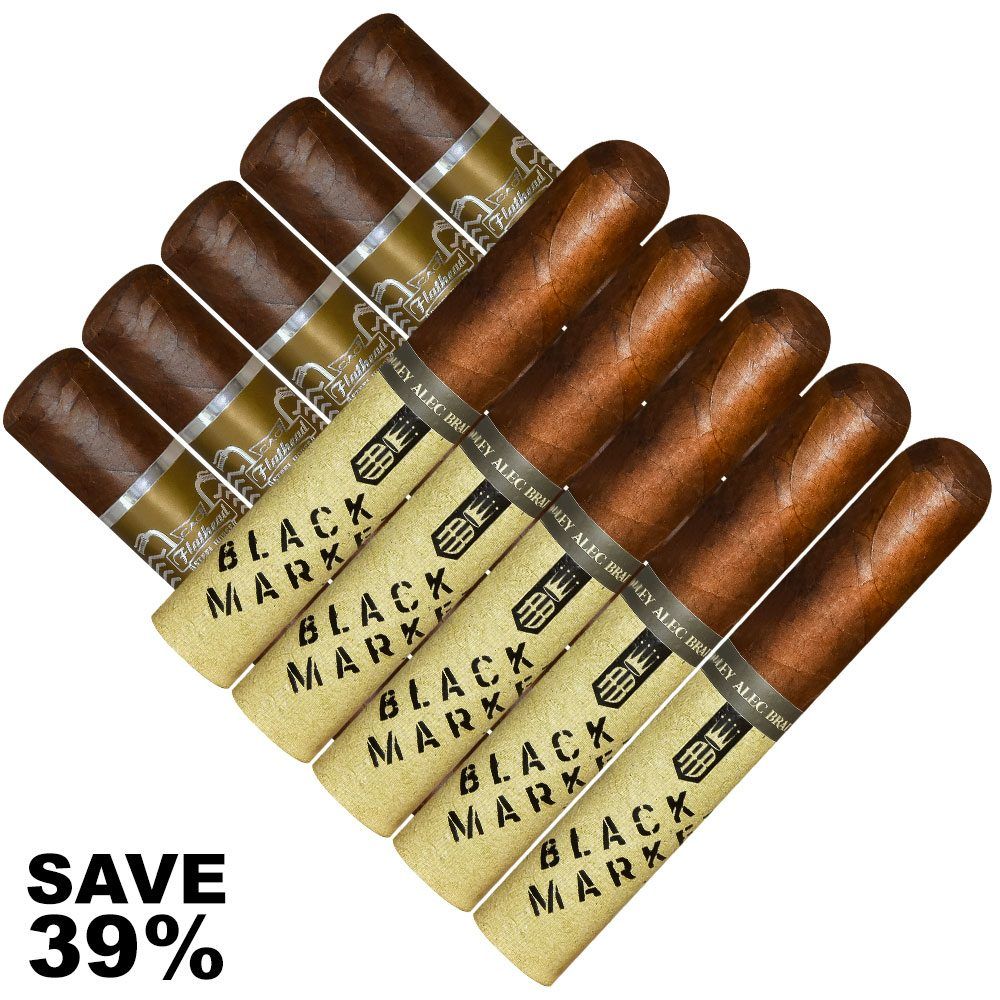 Double Stack Alec Black Market vs CAO Flathead Steel Horse - Pack of 10
