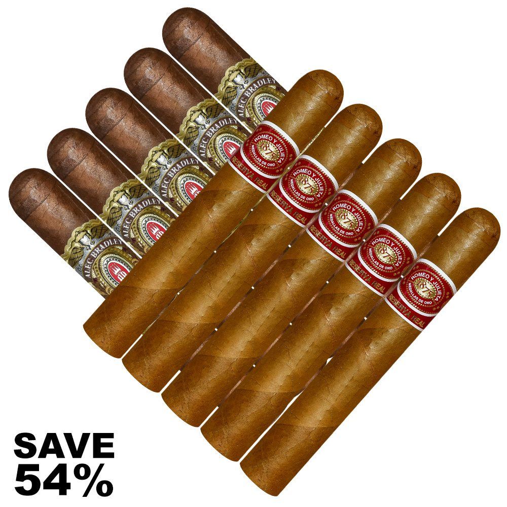 Double Stack Romeo Reserva Real vs Alec Bradley Tempus - Pack of 10