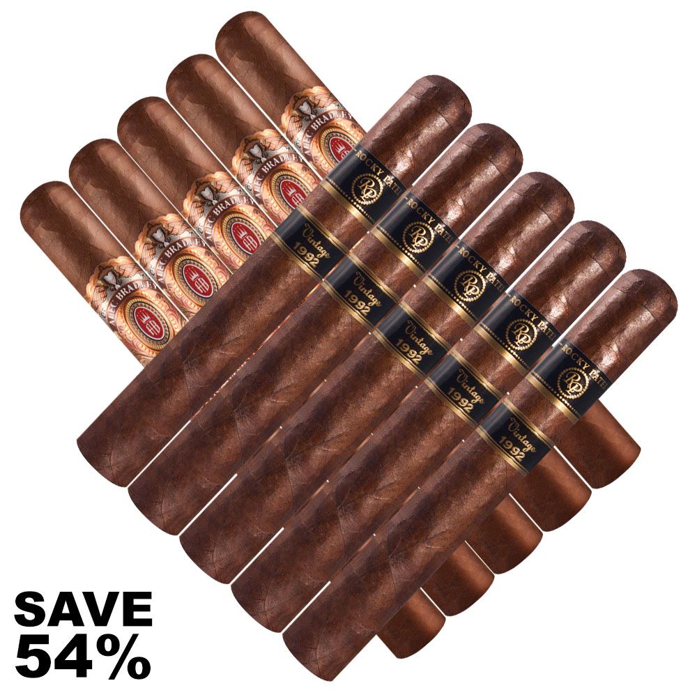 Double Stack Rocky 92 vs Alec Bradley Tempus - Pack of 10