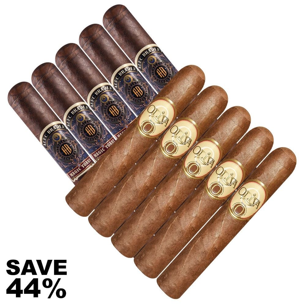 Double Stack Alec Bradley Magic Toast vs Oliva O - Pack of 10