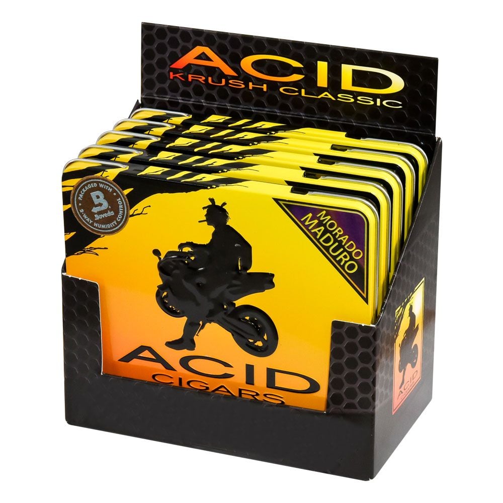Acid Krush Cigarillos Morado - Tin of 10