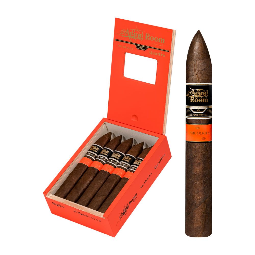 Aging Room Quattro Nicaragua Maestro 10 – Torpedo - Box of 10