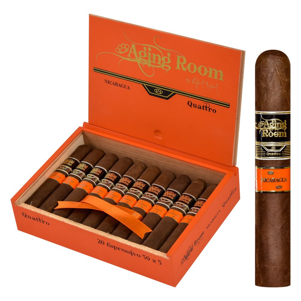 Aging Room Quattro Nicaragua Espressivo - Robusto - Box of 20