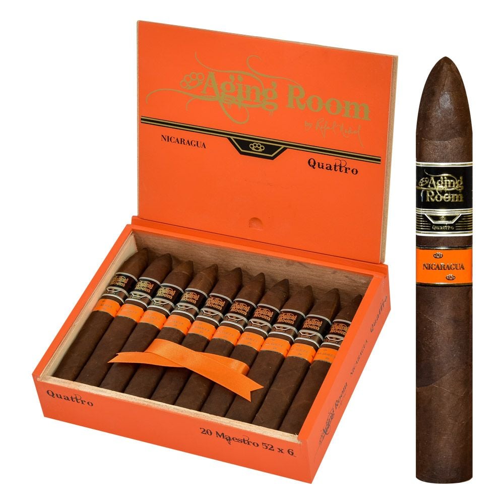 Aging Room Quattro Nicaragua Maestro – Torpedo - Pack of 5