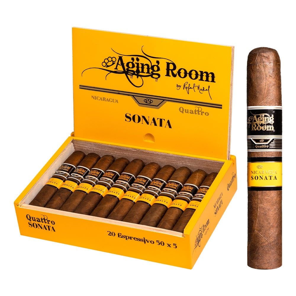 Aging Room Quattro Nicaragua Sonata Espressivo – Robusto - Pack of 5