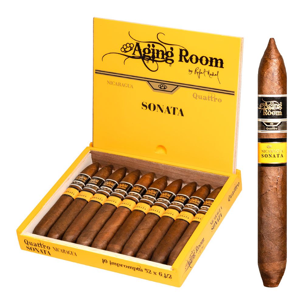 Aging Room Quattro Nicaragua Sonata Impromptu - Figurado - Box of 10