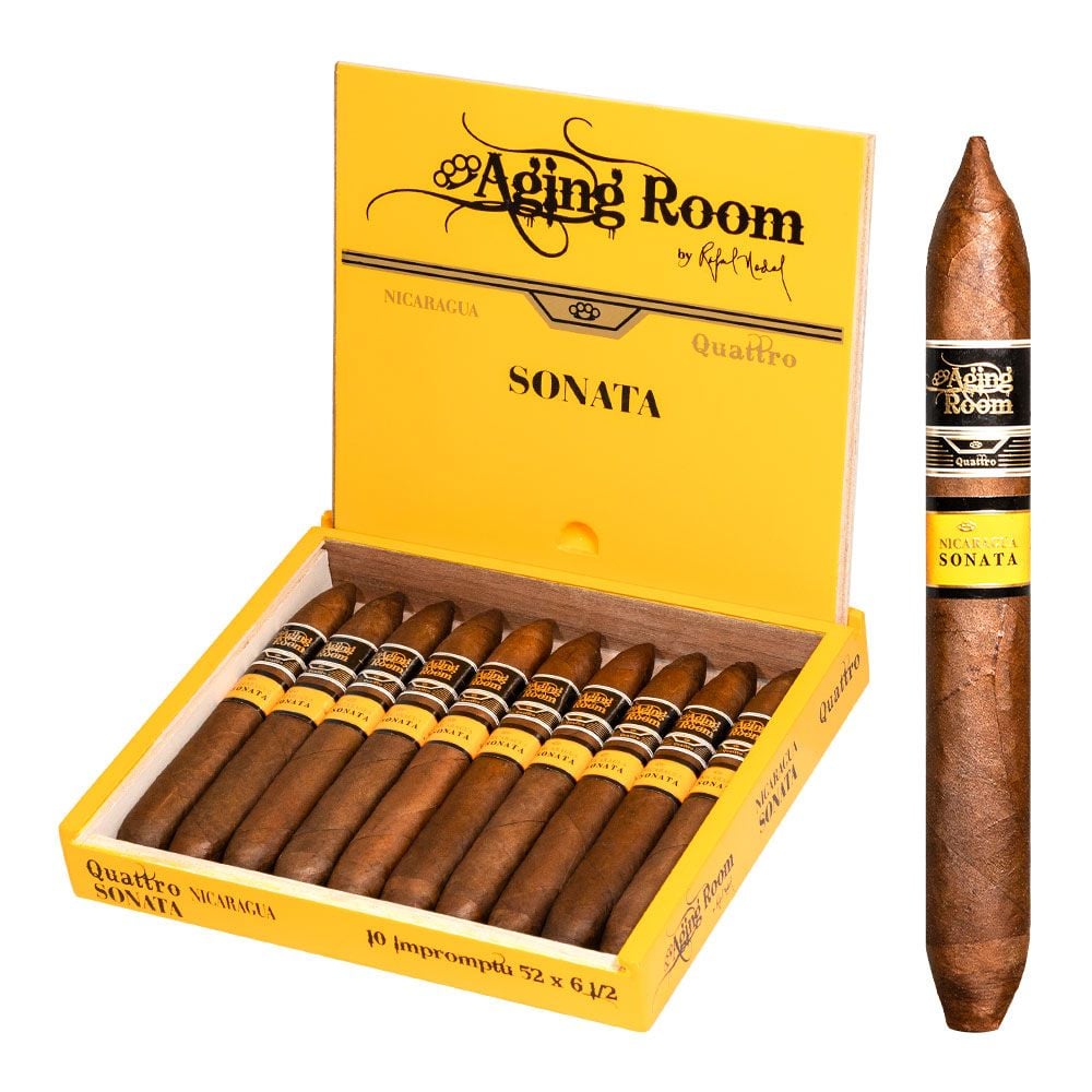 Aging Room Quattro Nicaragua Sonata Impromptu - Figurado - Pack of 5