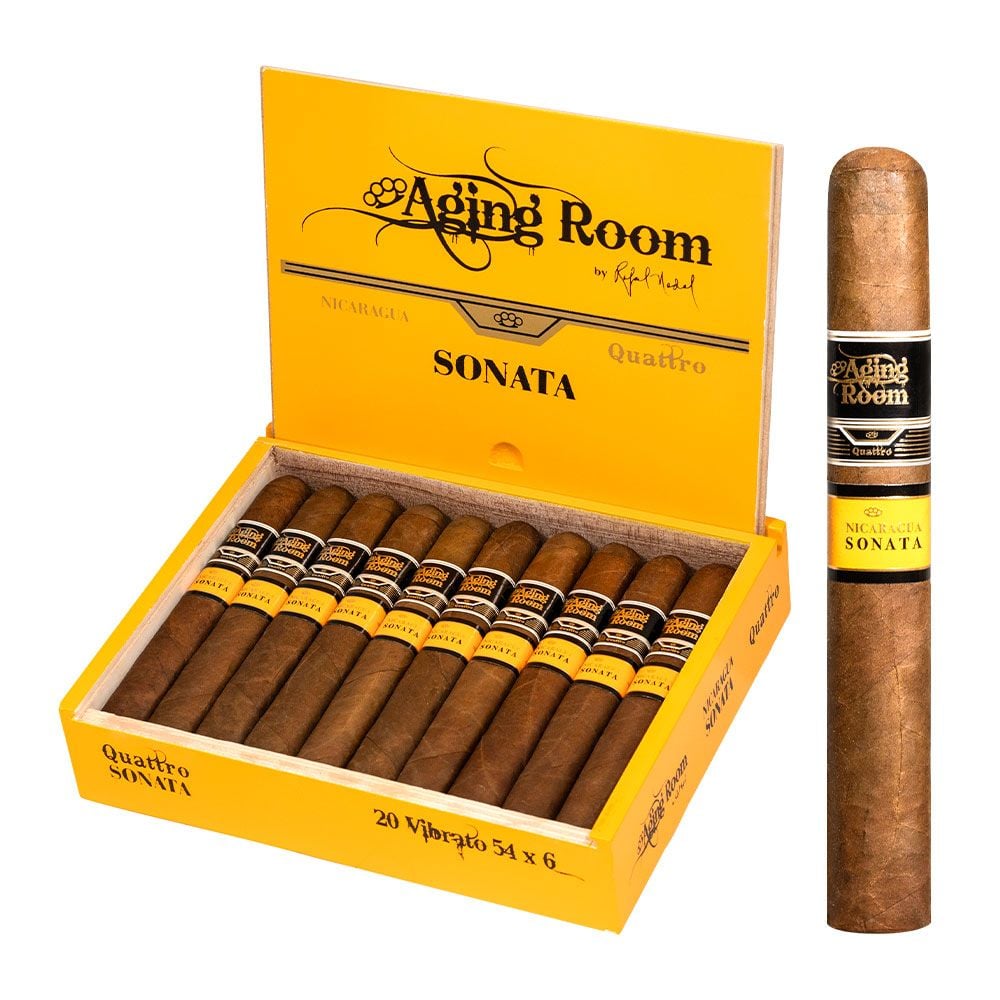 Aging Room Quattro Nicaragua Sonata Vibrato – Toro - Pack of 5