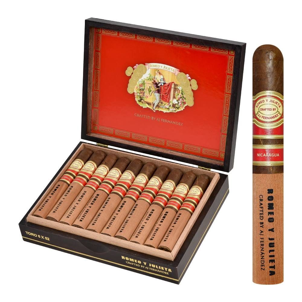 Romeo y Julieta Crafted by AJ Fernandez Toro - Box of 20