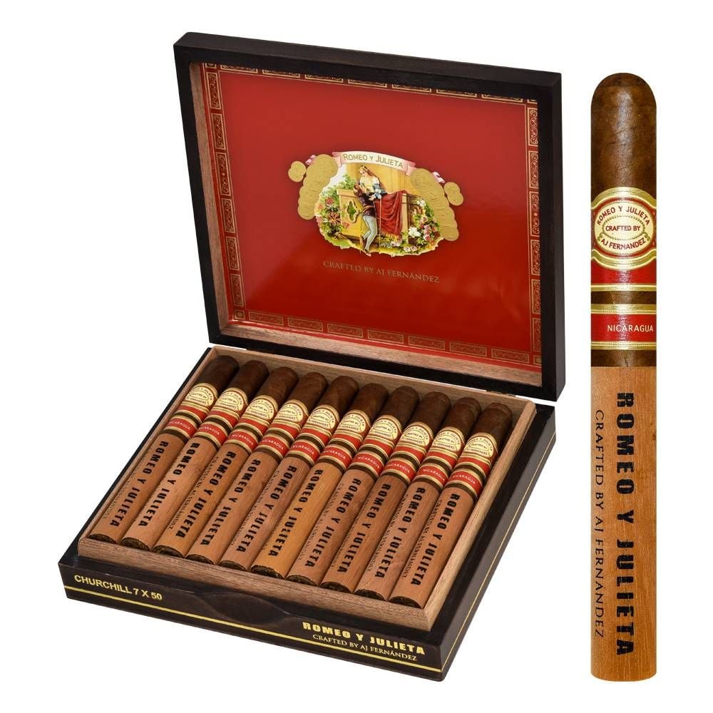 Romeo y Julieta Crafted by AJ Fernandez Churchill - Pack of 5