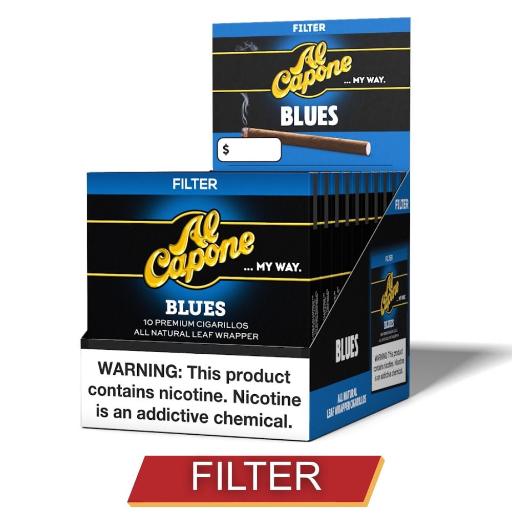 Al Capone Blues Filter 10 - Tin of 10