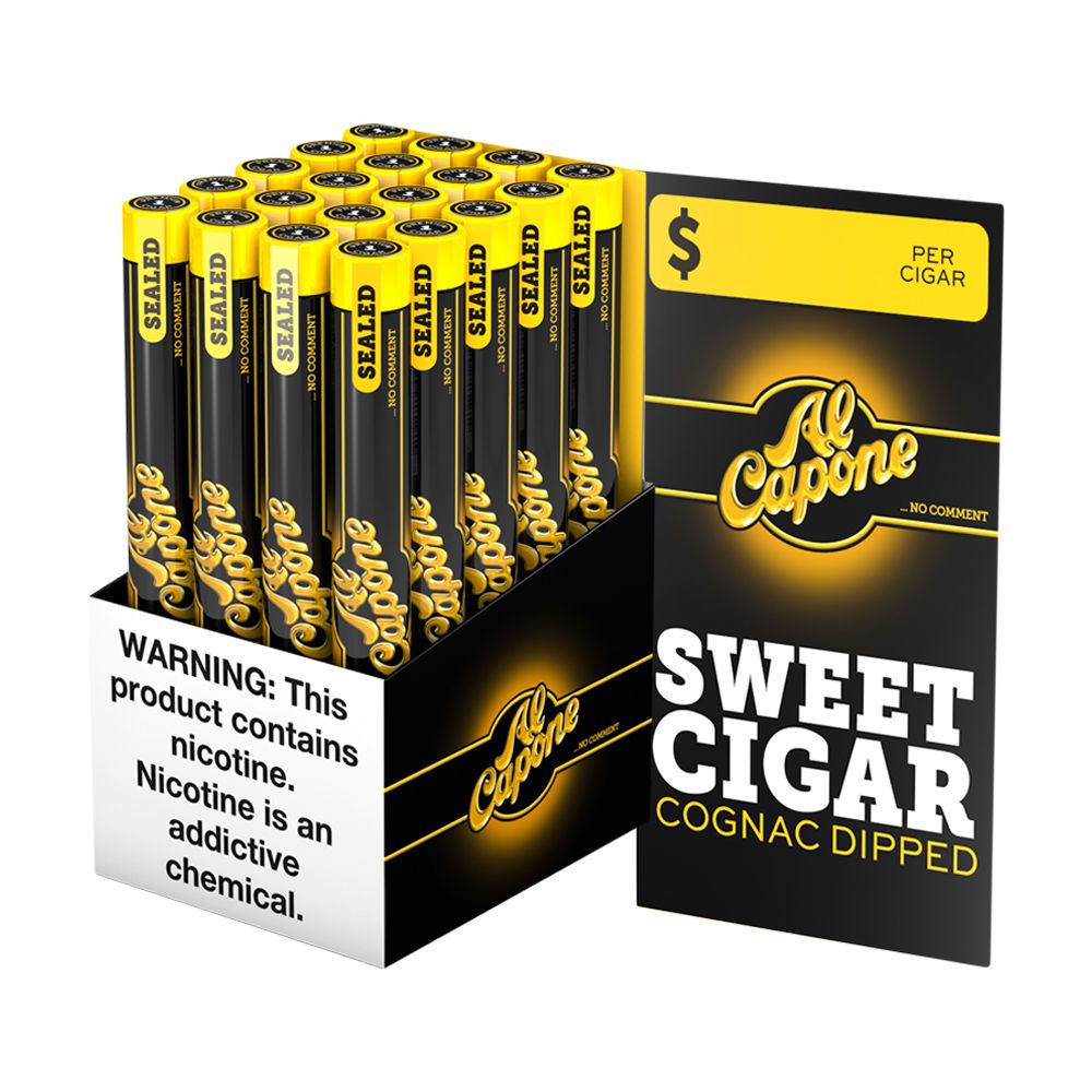 Al Capone Sweets Cigar Tubo - Box of 20