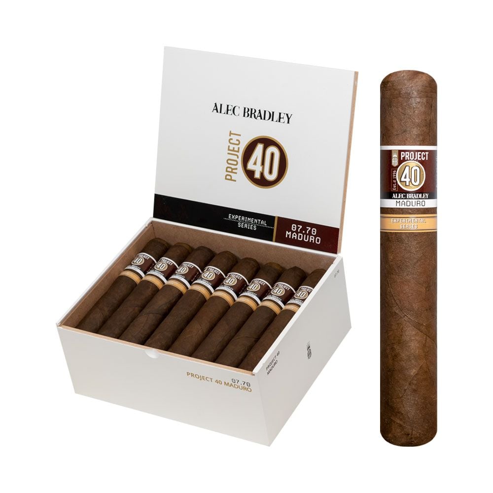 Alec Bradley Project 40 Maduro 07.70 – Double Gordo - Pack of 5