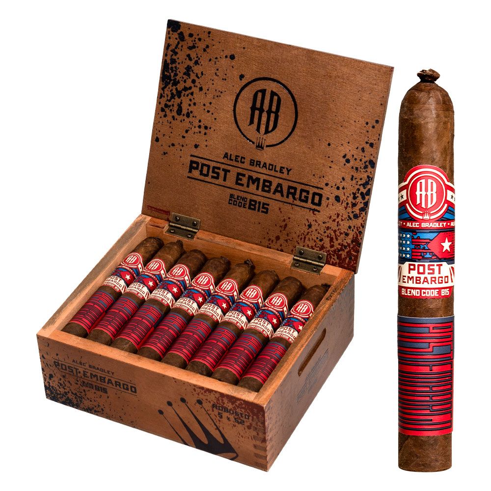 Alec Bradley Post Embargo Blend Code B15 Robusto - Box of 24