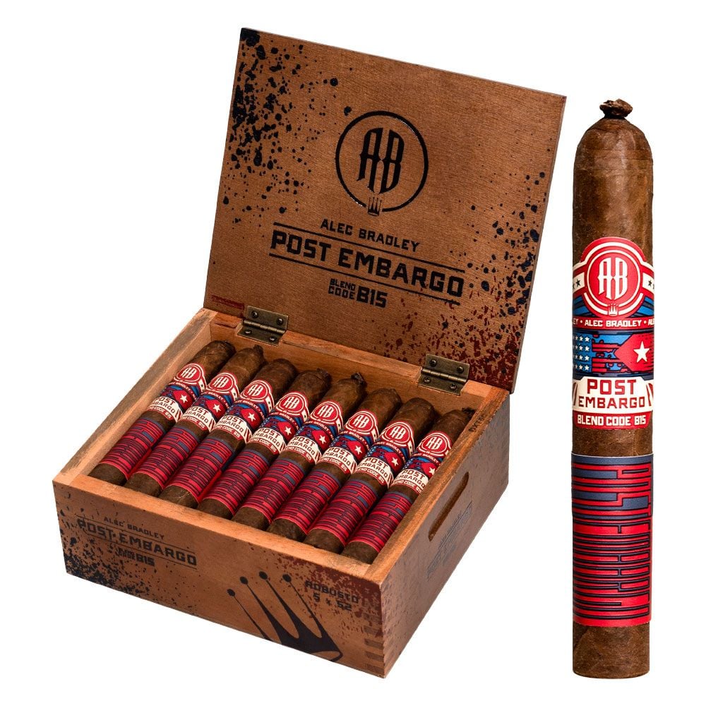 Alec Bradley Post Embargo Blend Code B15 Robusto - Pack of 5