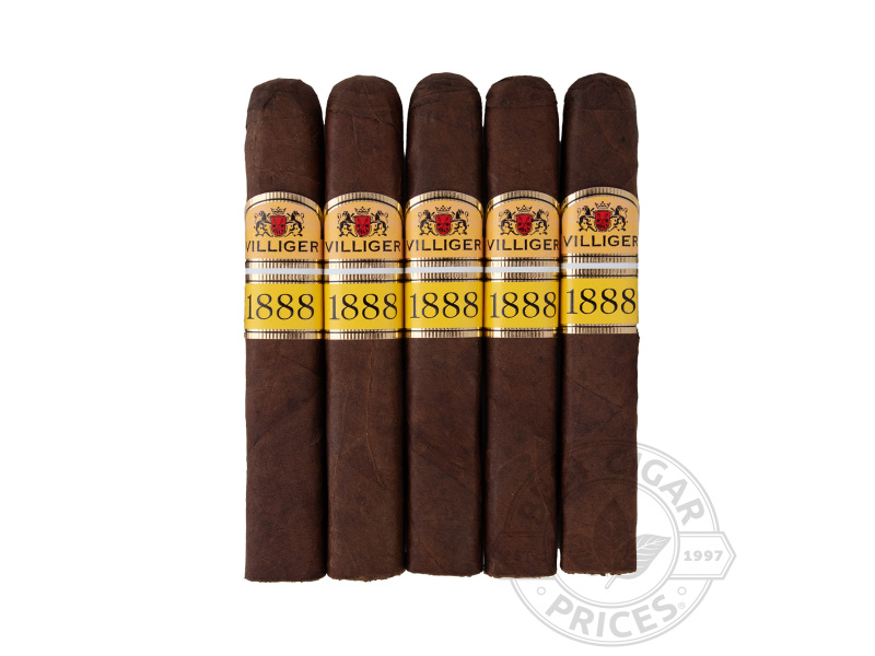 Villiger 1888 San Andres Robusto Cigars - 5 Cigars