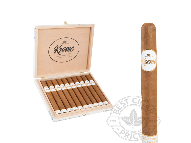 Villiger Cuellar Kreme Seleccion Nicaragua Toro Cigars - 10 Cigars