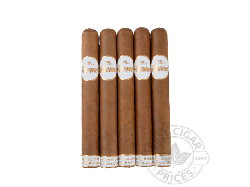 Villiger Cuellar Kreme Seleccion Nicaragua Toro Cigars 5pack - 5 Cigars