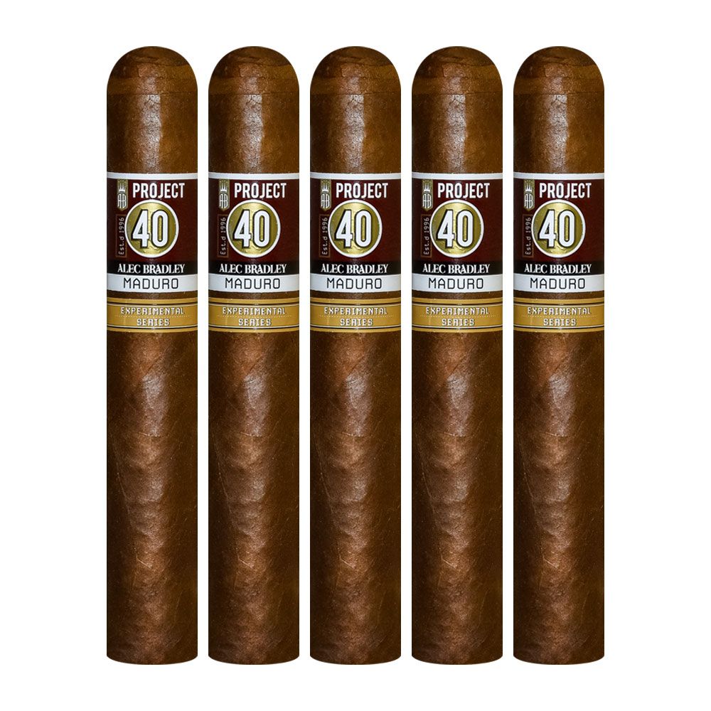 Alec Bradley Project 40 Maduro 06.60 – Gordo - Box of 24
