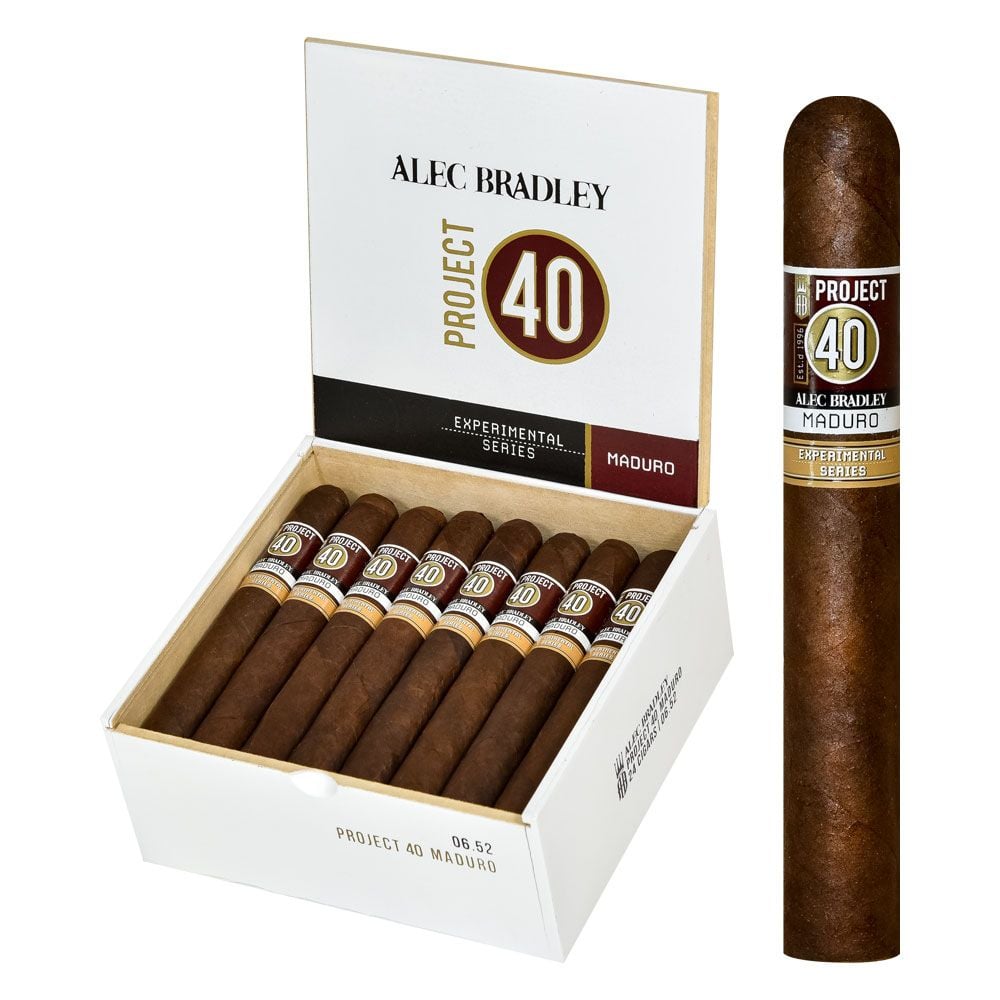 Alec Bradley Project 40 Maduro 06.52 – Toro - Pack of 5