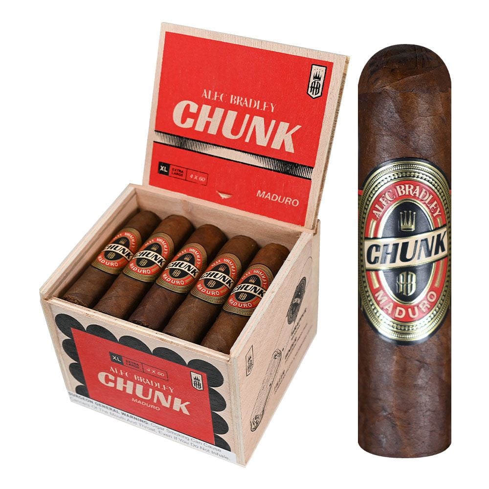 Alec Bradley Chunk Maduro 4XL - Short Super Gordo - Pack of 5