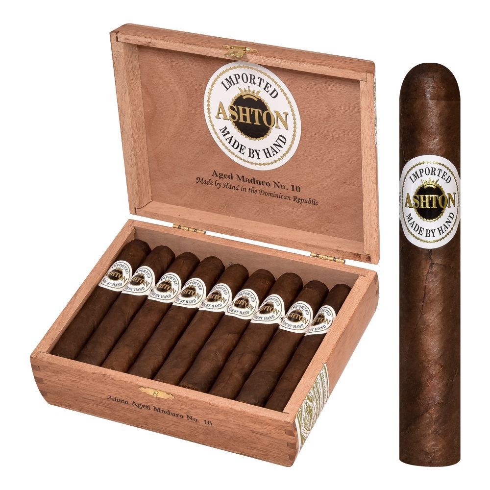 Ashton Aged Maduro No. 10 - Box of 25