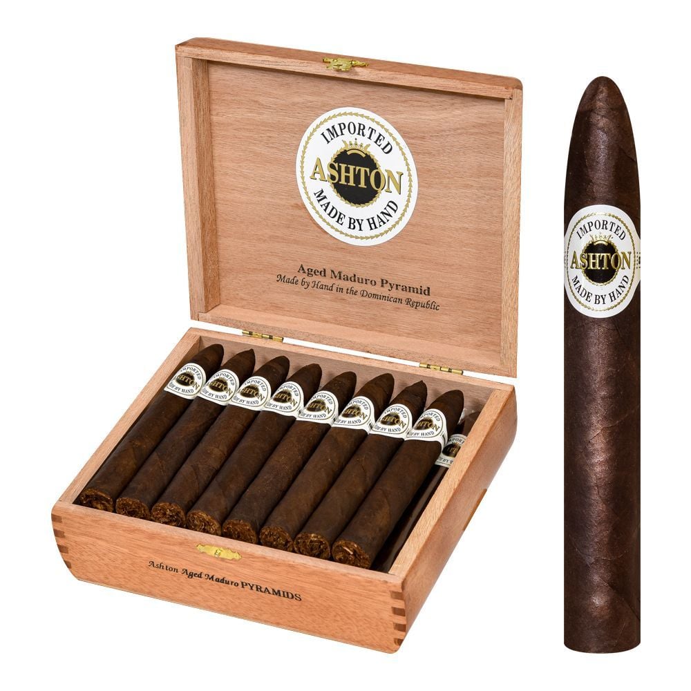 Ashton Aged Maduro Pyramids - Single of 1
