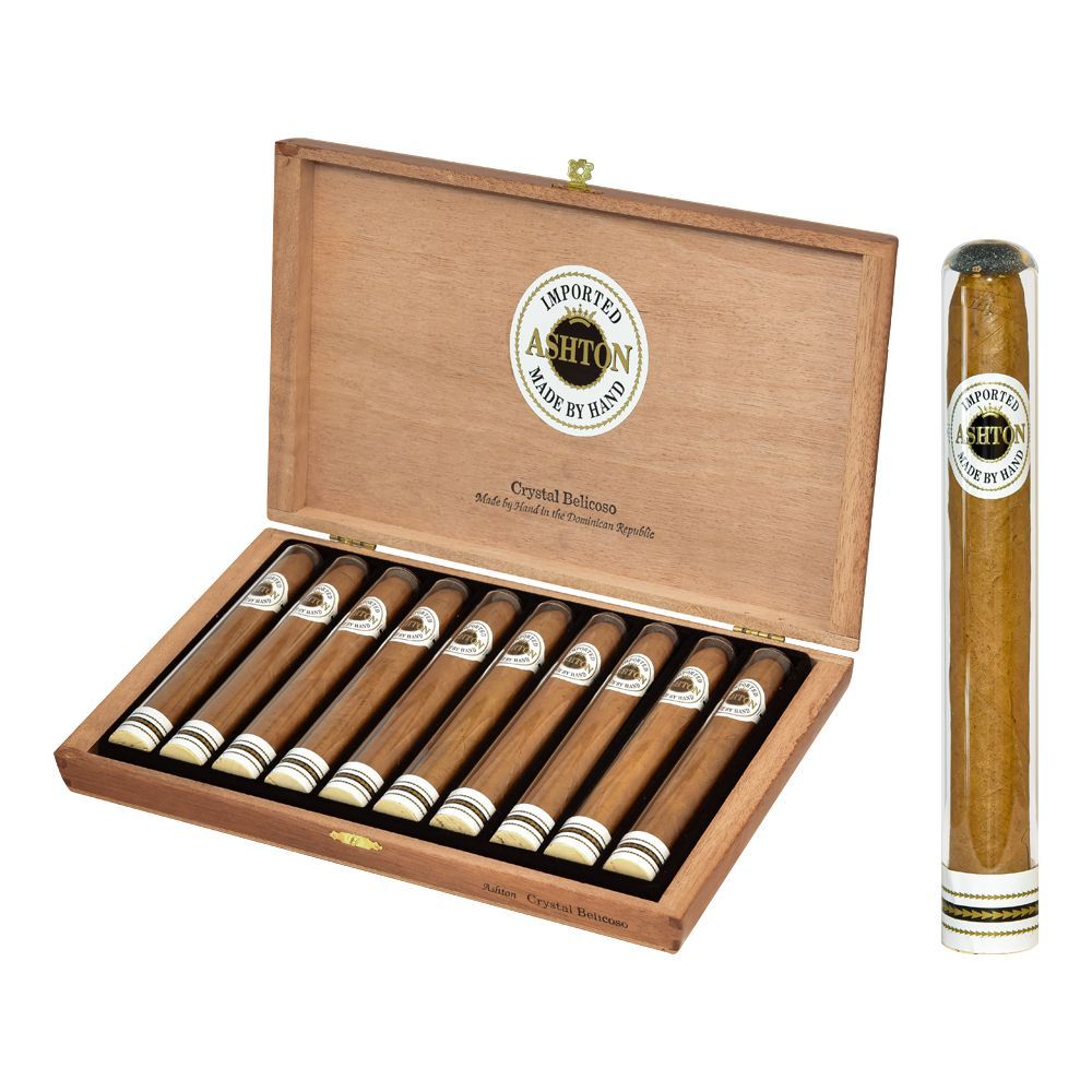 Ashton Crystal Belicoso Tube - Box of 10