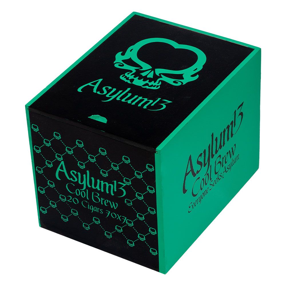 Asylum Cool Brew 70x7 - Churchill Gordo - Box of 20, photo 2