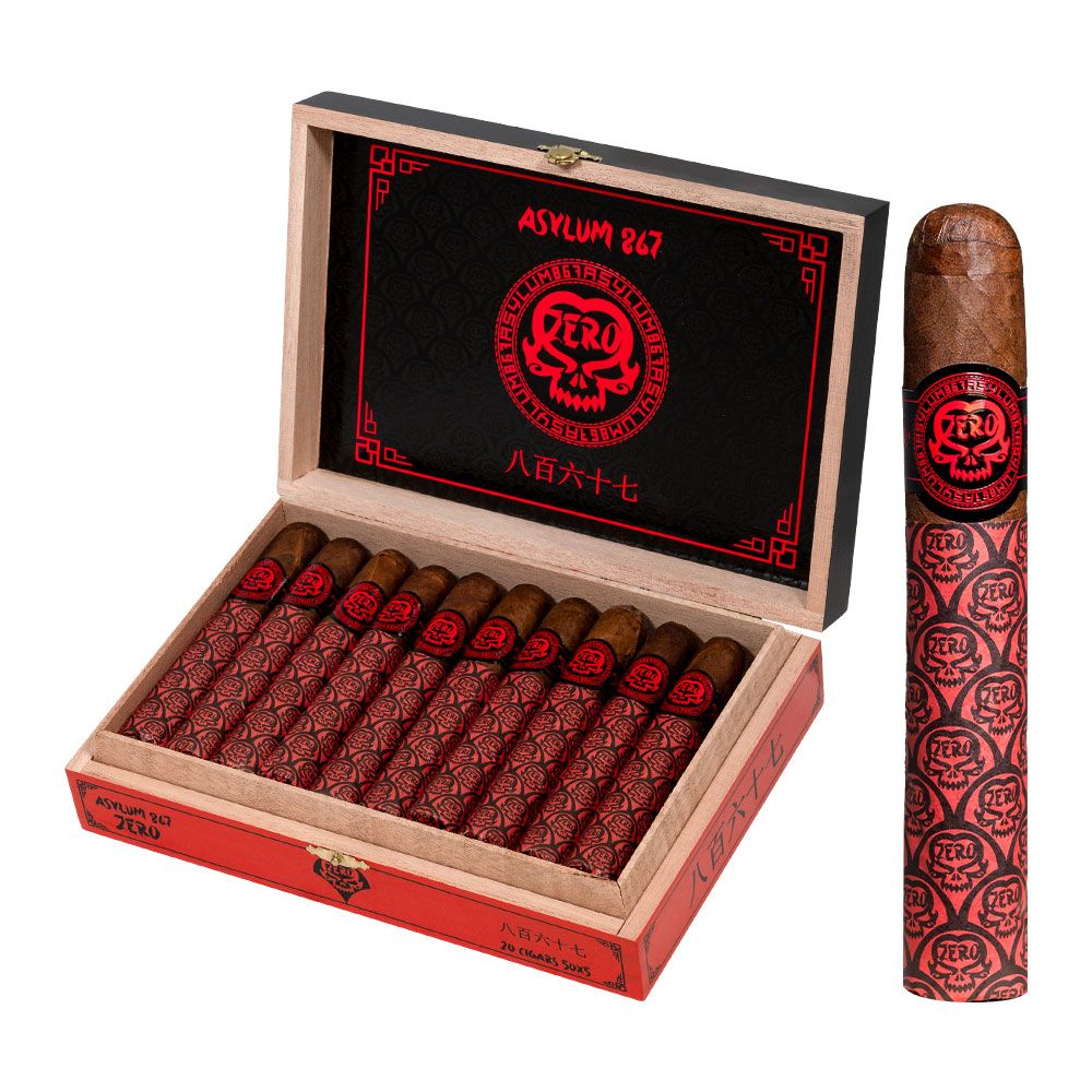 Asylum 867 Zero 50x5 - Robusto - Box of 20