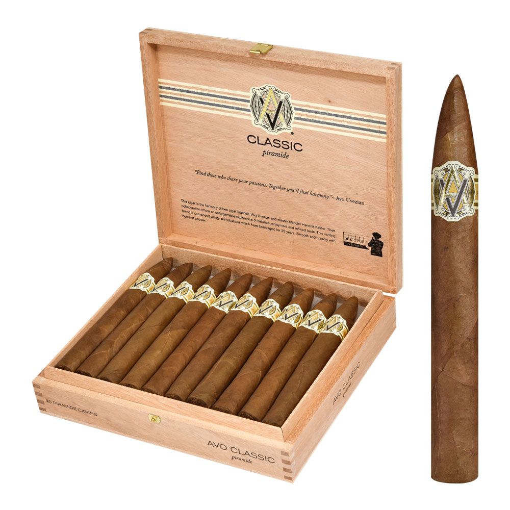 Avo Classic Piramides - Box of 20