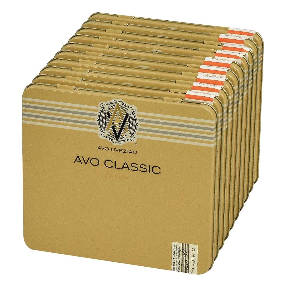 Avo Classic Puritos 10 - Tin of 10