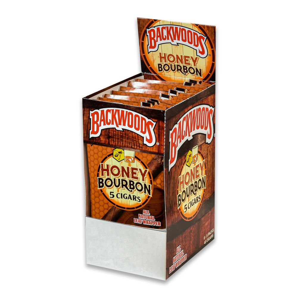 Backwoods Honey Bourbon (5 pack) - Unit of 40