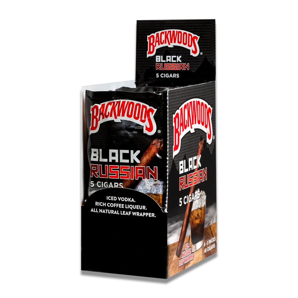 Backwoods Black Russian (5 pack) - Unit of 40