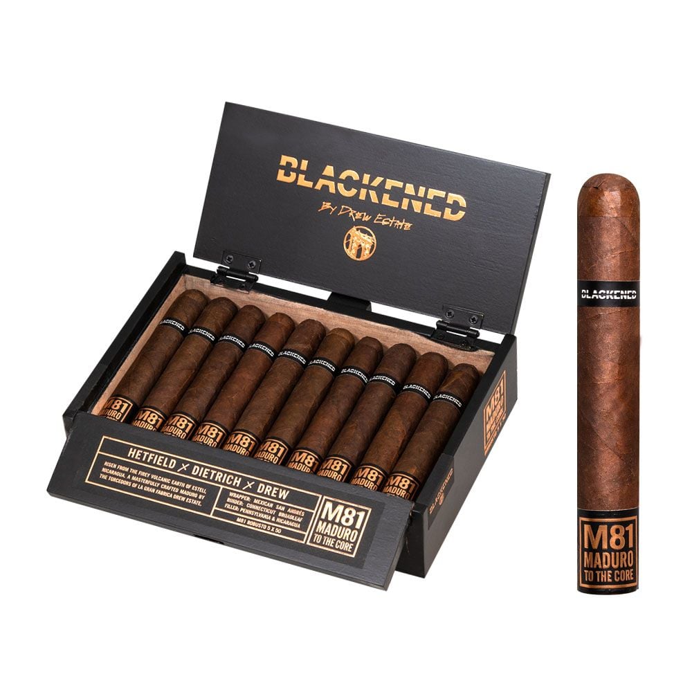 Blackened M81 by Drew Estate Robusto - Pack of 5