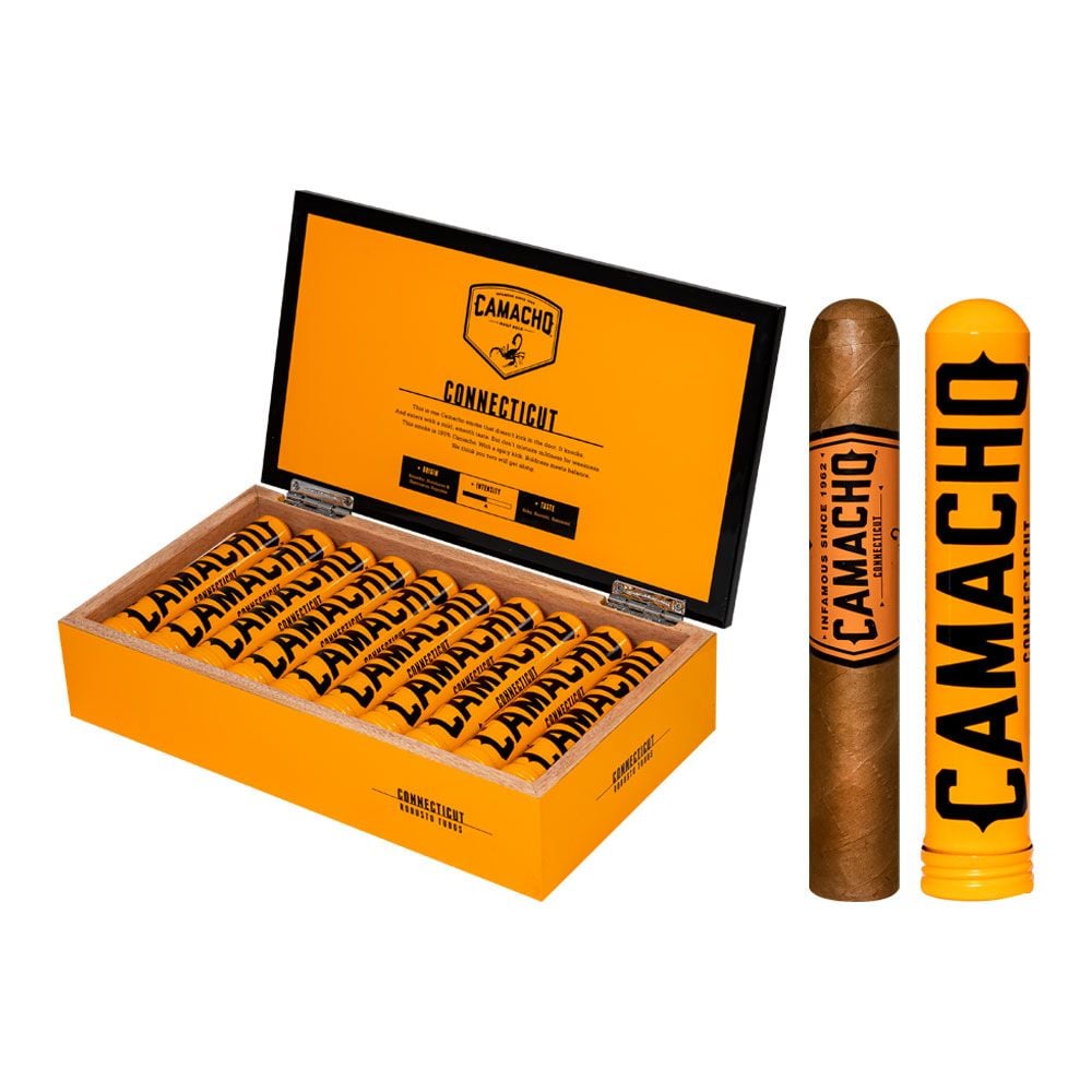 Camacho Connecticut Robusto Tubos - Single of 1