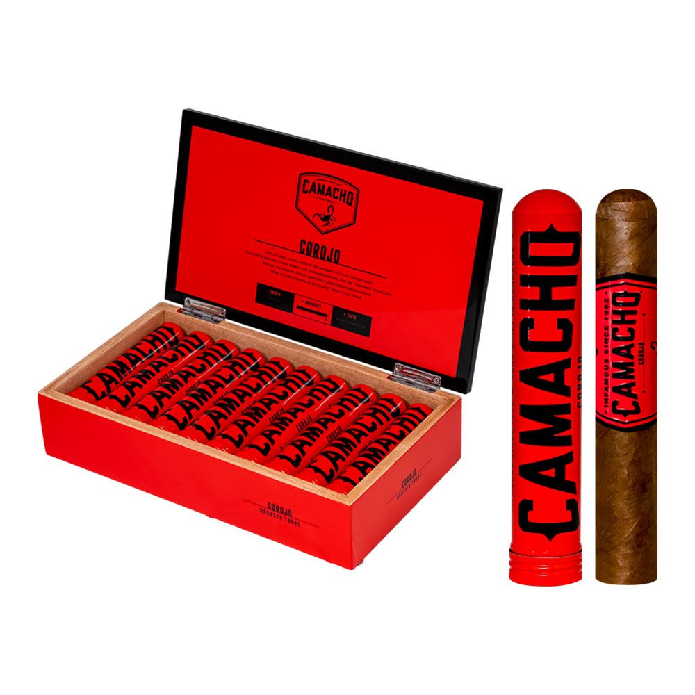 Camacho Corojo Robusto Tubos - Single of 1