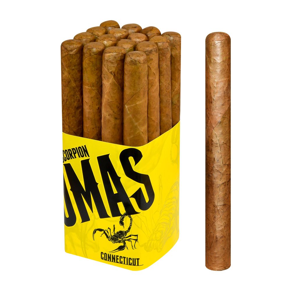 Camacho Scorpion Fumas Connecticut Churchill - Bundle of 16
