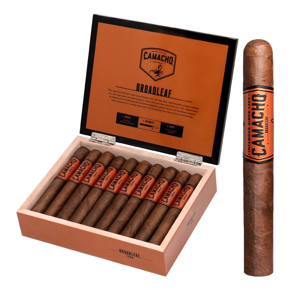 Camacho Broadleaf Toro - Pack of 5