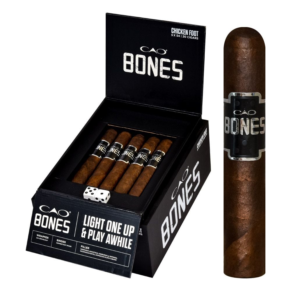 CAO Bones Chicken Foot – Robusto - Single of 1