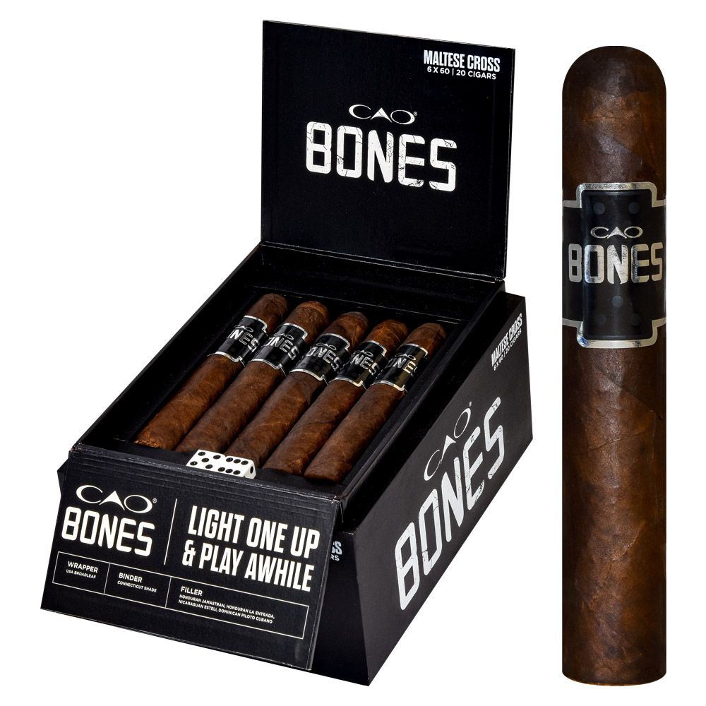 CAO Bones Maltese Cross – Gigante - Box of 20
