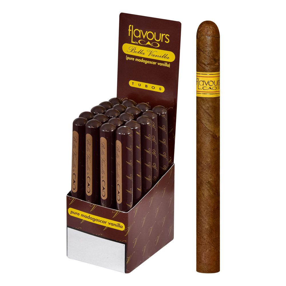 CAO Flavours Bella Vanilla Tubo - Box of 20