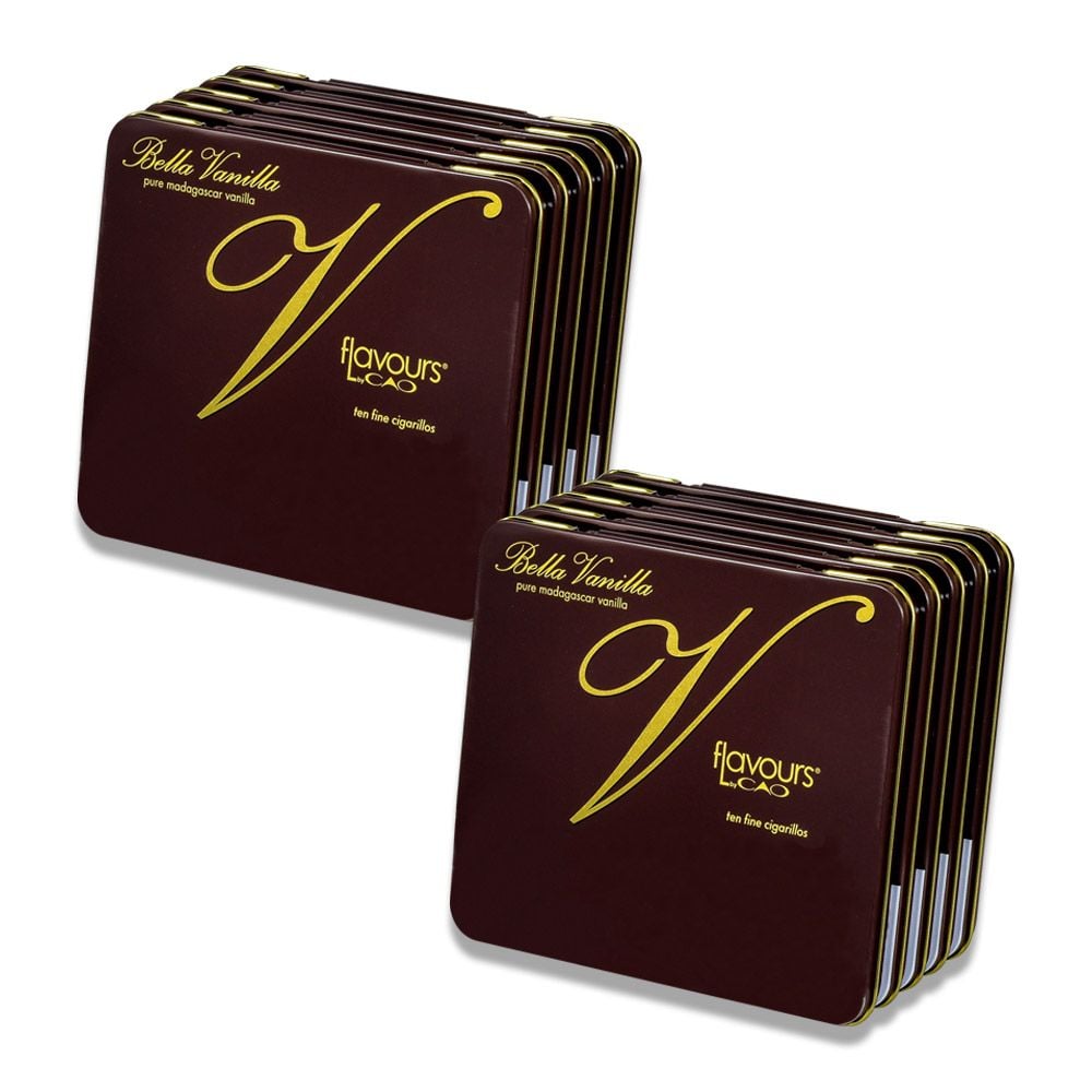 CAO Flavours Bella Vanilla Cigarillo - Tin of 10